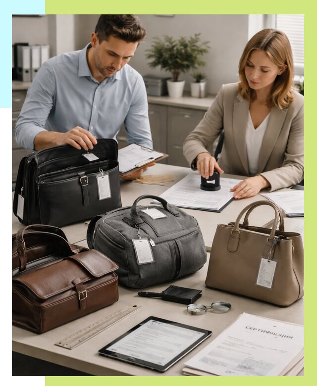 Сертификация сумок в Невинномысске от 7672 руб. | Алешин-Нвн