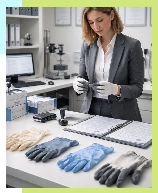 Сертификация перчаток в Невинномысске от 8695 р. | Алешин-Нвн