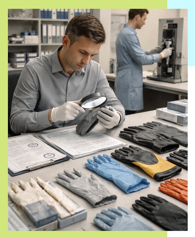 Сертификация перчаток и средств защиты продукции в Невинномысске