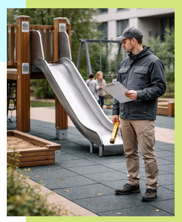 Сертификация детских площадок в Невинномысске от 25573 р. | Алешин-Нвн