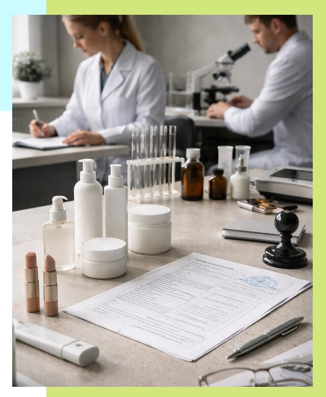 Сертификация косметики в Невинномысске от 20458 р. - Алешин-Нвн