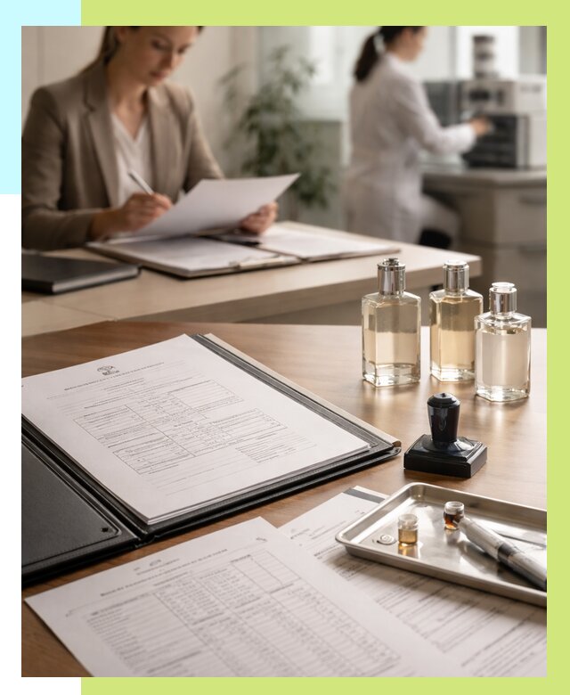 Сертификация парфюмерии в Невинномысске от 15344 р. | Алешин-Нвн