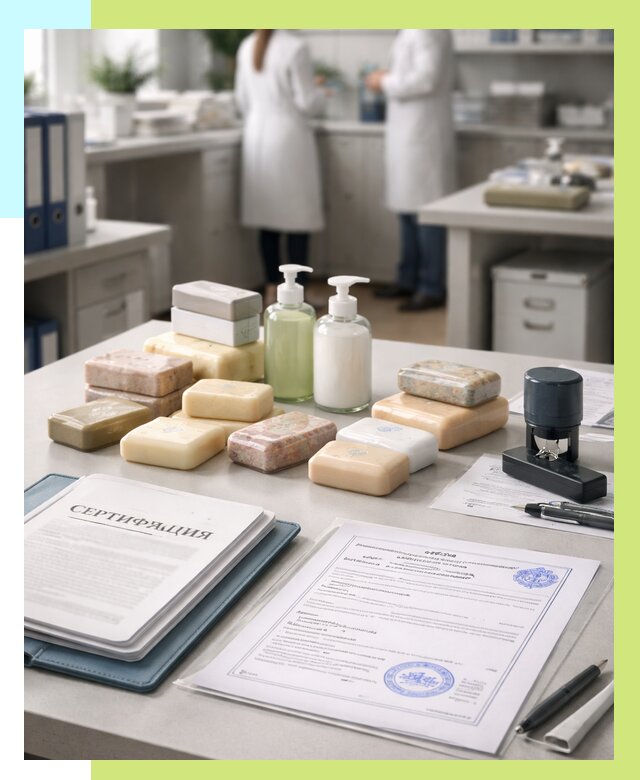 Сертификация мыла и сертификат на мыло в Невинномысске от 12275 | Алешин-Нвн