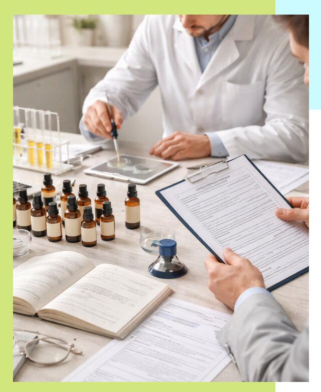 Сертификация эфирных масел и документация качества в Невинномысске