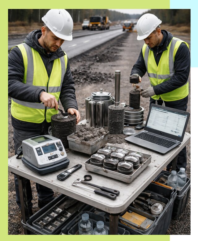 Сертификация асфальта: испытания и подтверждение в Невинномысске