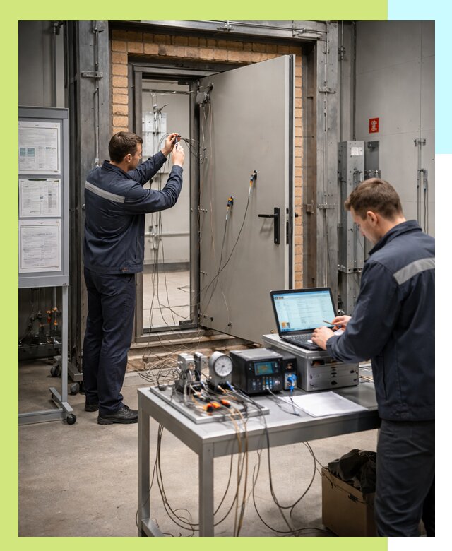 Сертификация противопожарных дверей в Невинномысске по ГОСТ и ТР