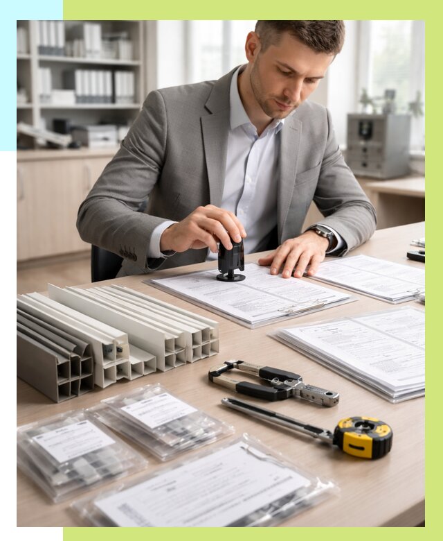 Сертификация ПВХ продукции в Невинномысске от 8695 р., Алешин-Нвн