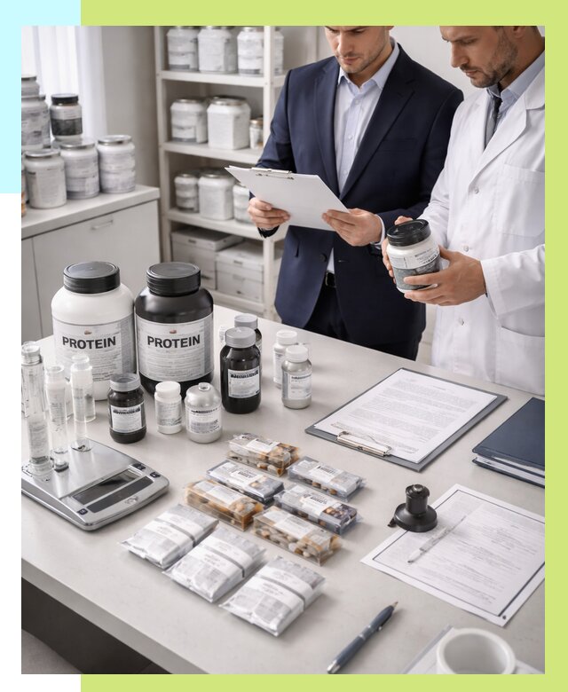 Сертификация спортивного питания в Невинномысске от 15344 р., Алешин-Нвн