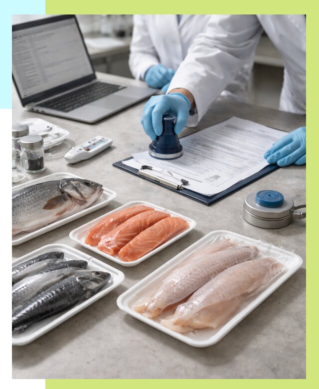 Сертификация рыбы и сертификат в Невинномысске от 15344 р. | Алешин-Нвн