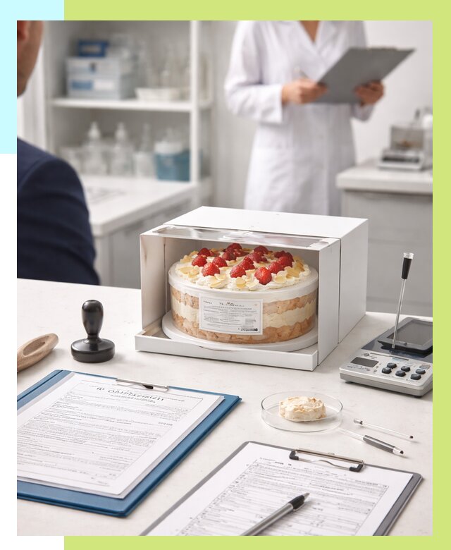 Сертификация тортов в Невинномысске от 9206 р. заказать | Алешин-Нвн