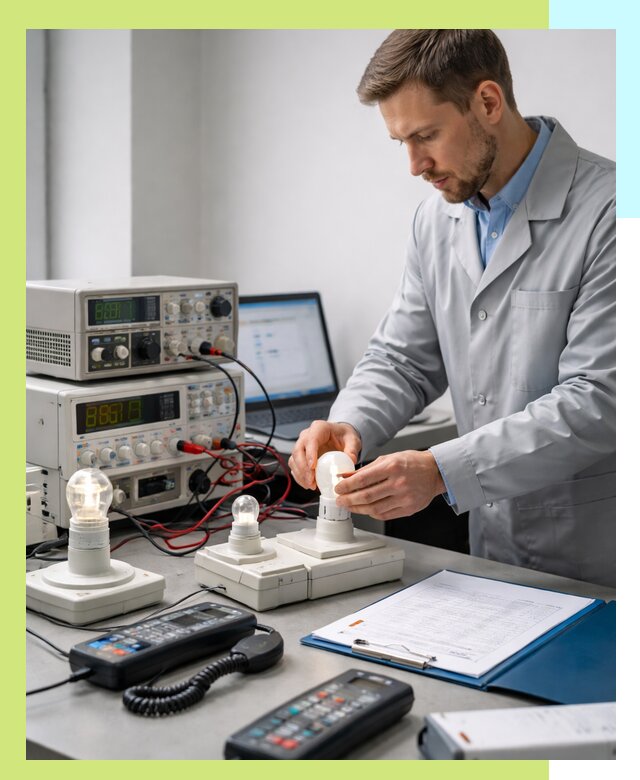 Сертификация ламп и светильников в Невинномысске по нормативам