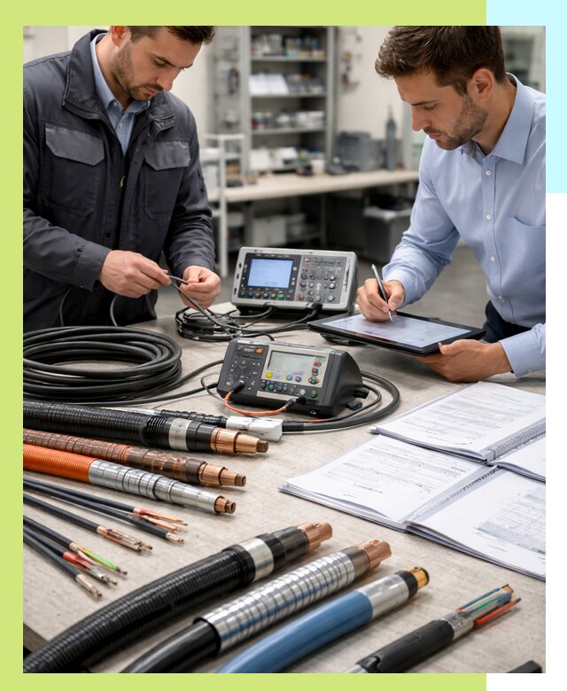 Сертификация кабеля и электропроводки в Невинномысске под ключ