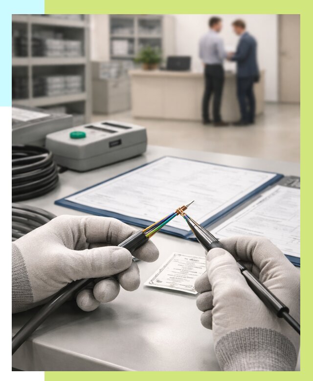 Сертификация провода в Невинномысске от 18412 р. в Алешин-Нвн