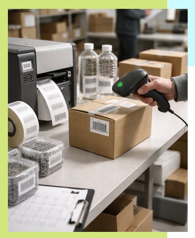 Штрихкодирование продукции и маркировка для продажи в Невинномысске