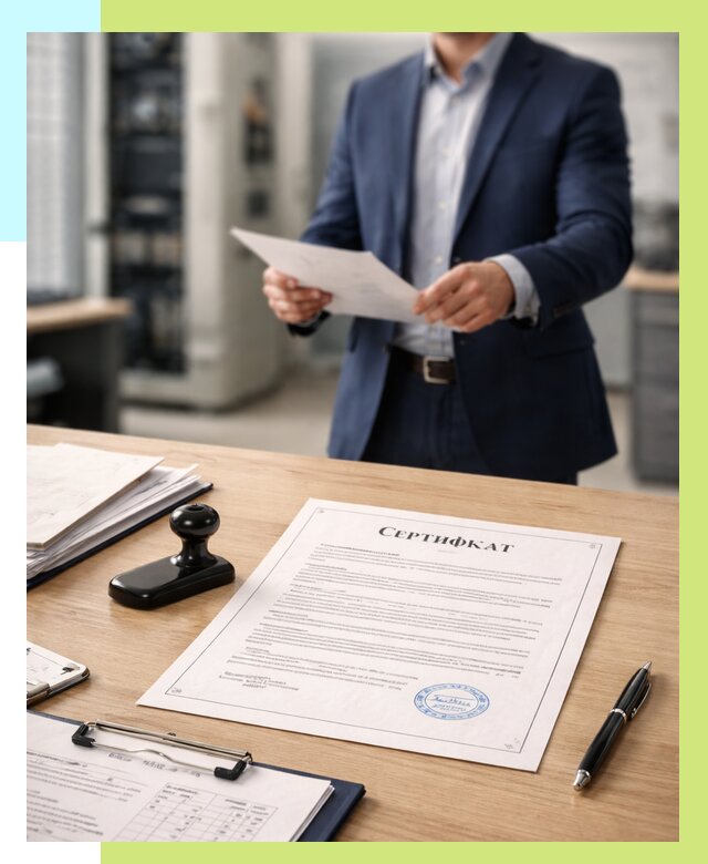 Сертификат на оборудование в Невинномысске от 15344 р. | Алешин-Нвн