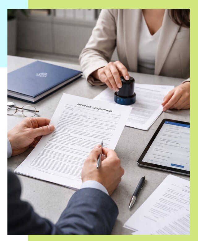 Декларация ГОСТ Р в Невинномысске от 8695 р оформить в Алешин-Нвн