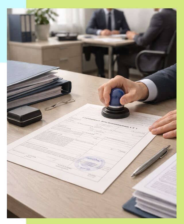 Сертификат происхождения СТ 1 в Невинномысске от 4603 р. | Алешин-Нвн