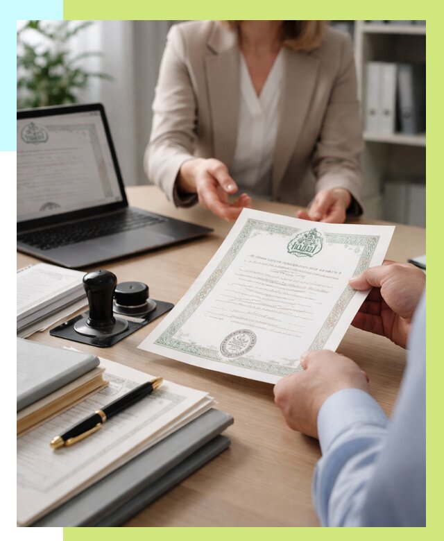 Халяль сертификат в Невинномысске, получить от 15344 р. | Алешин-Нвн