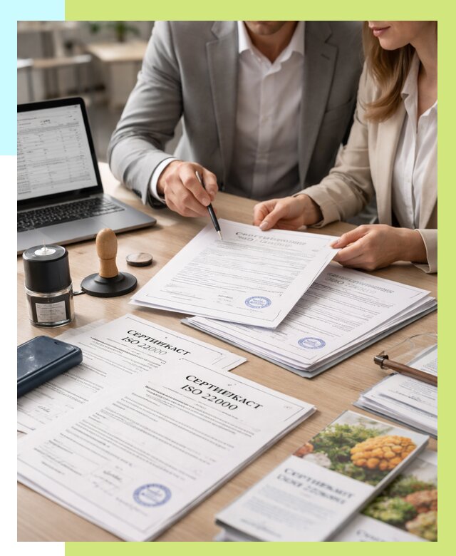 Сертификат ISO 22000 в Невинномысске от 40916 р. под ключ | Алешин-Нвн