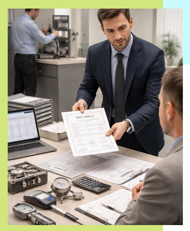 Выдача сертификата ISO 10012 по требованиям метрологии в Невинномысске