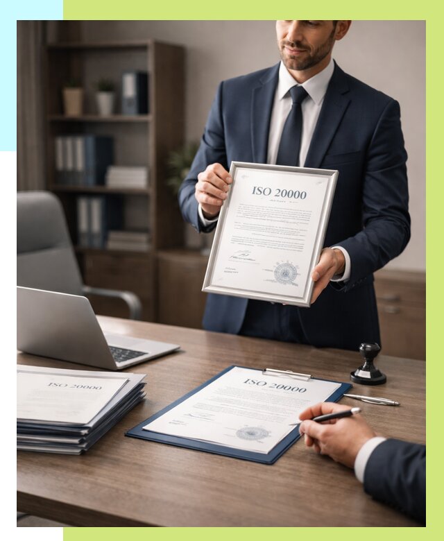 Сертификат ISO 20000 в Невинномысске под ключ от 122748 р., Алешин-Нвн